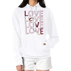 White Cleveland Cavaliers G-III 4Her by Carl Banks Women's Basketball Love Fleece Pullover Hoodie sale | NBA