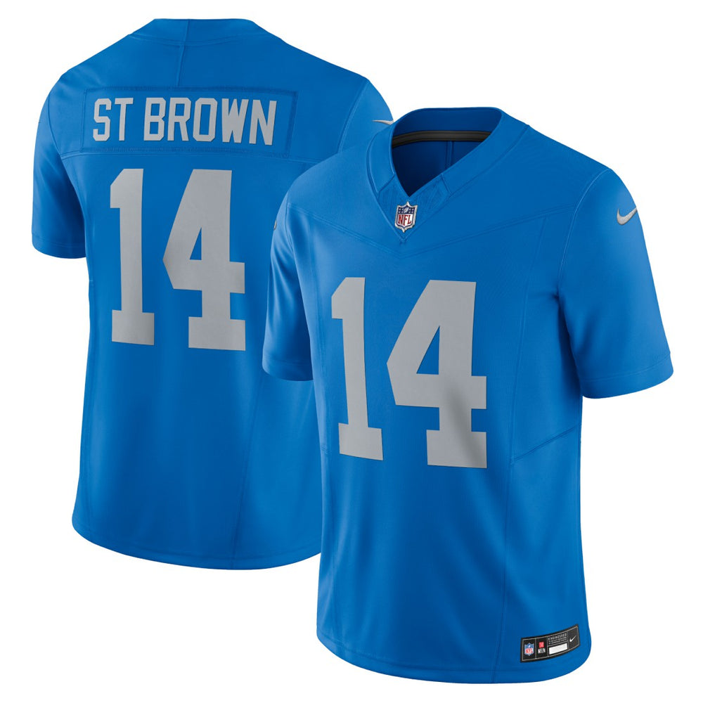 Detroit Lions Amon-Ra St. Brown Vapor F.U.S.E. Alternate Limited Jersey | NFL Sale