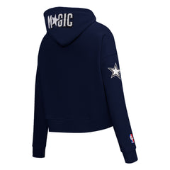 Navy Orlando Magic Pro Standard Women's 2023/24 City Edition Cropped Pullover Hoodie | NBA