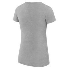 Heather Gray Oklahoma City Thunder G-III 4Her by Carl Banks Women's Super-Slim Fit Lightweight Basketball Girls T-Shirt | NBA