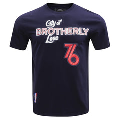 Navy Philadelphia 76ers Pro Standard 2023 City Edition T-Shirt | NBA