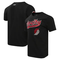 Black Portland Trail Blazers Pro Standard 2023 City Edition T-Shirt | NBA