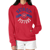 Red Detroit Pistons G-III 4Her by Carl Banks Women's City Pullover Hoodie sale | NBA