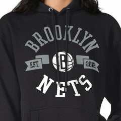 Black Brooklyn Nets G-III 4Her by Carl Banks Women's City Pullover Hoodie | NBA