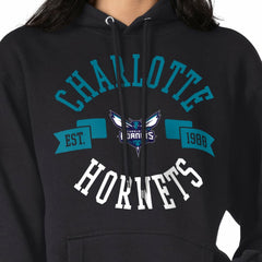 Black Charlotte Hornets G-III 4Her by Carl Banks Women's City Pullover Hoodie | NBA