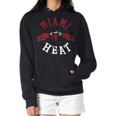 Black Miami Heat G-III 4Her by Carl Banks Women's City Pullover Hoodie | NBA