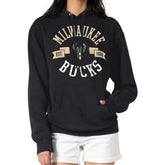 Black Milwaukee Bucks G-III 4Her by Carl Banks Women's City Pullover Hoodie | NBA