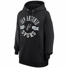 Black San Antonio Spurs G-III 4Her by Carl Banks Women's City Pullover Hoodie | NBA