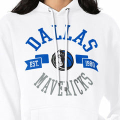 White Dallas Mavericks G-III 4Her by Carl Banks Women's City Pullover Hoodie sale | NBA