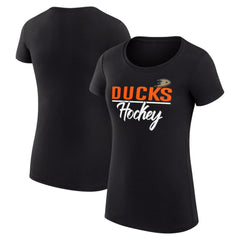 Anaheim Ducks G-III 4Her by Carl Banks Women's Super-Slim Fit Lightweight Team Sport T-Shirt - NHL T-shirts