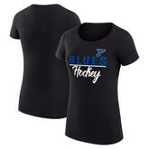 St. Louis Blues G-III 4Her by Carl Banks Women's Super-Slim Fit Lightweight Team Sport T-Shirt - NHL T-shirts
