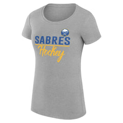 Buffalo Sabres G-III 4Her by Carl Banks Women's Super-Slim Fit Lightweight Team Sport T-Shirt - NHL T-shirts