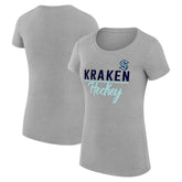Seattle Kraken G-III 4Her by Carl Banks Women's Super-Slim Fit Lightweight Team Sport T-Shirt - NHL T-shirts
