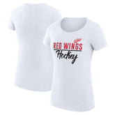 Detroit Red Wings G-III 4Her by Carl Banks Women's Super-Slim Fit Lightweight Team Sport T-Shirt - NHL T-shirts