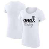 Los Angeles Kings G-III 4Her by Carl Banks Women's Super-Slim Fit Lightweight Team Sport T-Shirt - NHL T-shirts