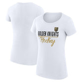 Vegas Golden Knights G-III 4Her by Carl Banks Women's Super-Slim Fit Lightweight Team Sport T-Shirt - NHL T-shirts