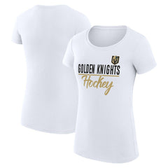 Vegas Golden Knights G-III 4Her by Carl Banks Women's Super-Slim Fit Lightweight Team Sport T-Shirt - NHL T-shirts