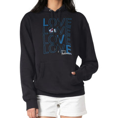 Colorado Avalanche G-III 4Her by Carl Banks Women's Hockey Love Fleece Pullover Hoodie - NHL Hoodies