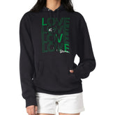 Dallas Stars G-III 4Her by Carl Banks Women's Hockey Love Fleece Pullover Hoodie - NHL Hoodies