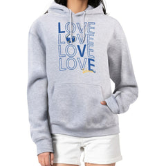 Buffalo Sabres G-III 4Her by Carl Banks Women's Hockey Love Fleece Pullover Hoodie - NHL Hoodies