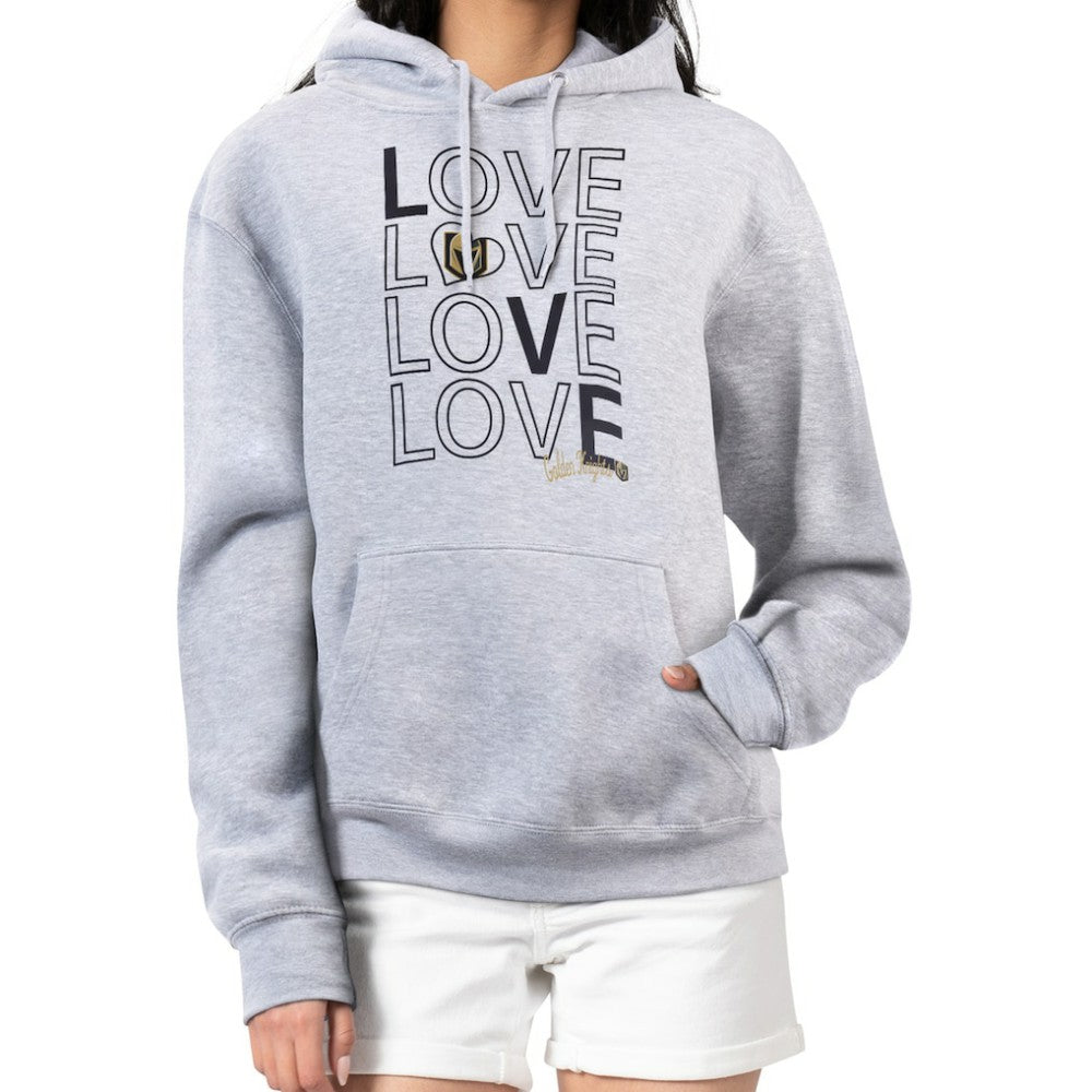 Vegas Golden Knights G-III 4Her by Carl Banks Women's Hockey Love Fleece Pullover Hoodie - NHL Hoodies