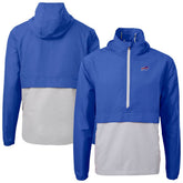Buffalo Bills Cutter & Buck Charter Eco Recycled Anorak Half-Zip Jacket | NFL Sale