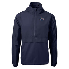 Chicago Bears Cutter & Buck Charter Eco Recycled Anorak Half-Zip Jacket | NFL New