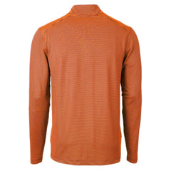 Chicago Bears Cutter & Buck Virtue Eco Pique Micro Stripe Recycled Quarter-Zip Pullover Top | NFL Hot