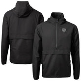 Las Vegas Raiders Cutter & Buck Charter Eco Recycled Anorak Half-Zip Jacket | NFL Sale
