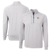 Chicago Bears Cutter & Buck Adapt Eco Knit Quarter-Zip Pullover Top | NFL Outlet