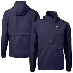 New York Giants Cutter & Buck Charter Eco Recycled Anorak Half-Zip Jacket | NFL New