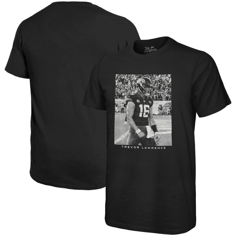 Jacksonville Jaguars Trevor Lawrence Majestic Threads Oversized Player Image T-Shirt | NFL Near me