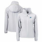 Detroit Lions Cutter & Buck Women's Charter Eco Recycled Full-Zip Jacket | NFL Discount