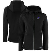 Buffalo Bills Cutter & Buck Women's Evoke Eco Softshell Recycled Full-Zip Hooded Jacket | NFL Hot