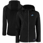 Detroit Lions Cutter & Buck Women's Evoke Eco Softshell Recycled Full-Zip Hooded Jacket | NFL US