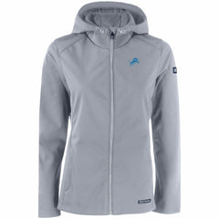 Detroit Lions Cutter & Buck Women's Evoke Eco Softshell Recycled Full-Zip Hooded Jacket | NFL Near me