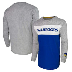 Heather Gray Golden State Warriors Unisex Loge Long Sleeve T-Shirt sale | NBA