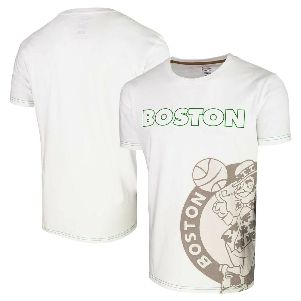 White Boston Celtics Stadium Essentials Unisex Scoreboard T-Shirt | NBA