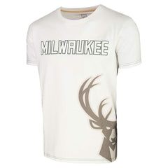 White Milwaukee Bucks Stadium Essentials Unisex Scoreboard T-Shirt | NBA
