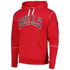 Red Chicago Bulls Stadium Essentials Monument Pullover Hoodie | NBA
