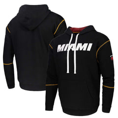 Black Miami Heat Stadium Essentials Monument Pullover Hoodie | NBA