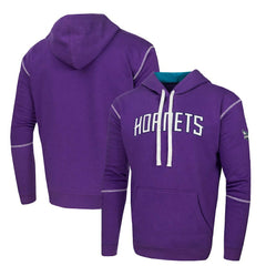 Purple Charlotte Hornets Stadium Essentials Monument Pullover Hoodie | NBA