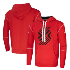 Red Portland Trail Blazers Stadium Essentials Monument Pullover Hoodie | NBA