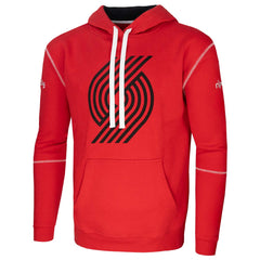 Red Portland Trail Blazers Stadium Essentials Monument Pullover Hoodie | NBA