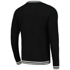 Black Brooklyn Nets Stadium Essentials Club Level Pullover Sweatshirt | NBA