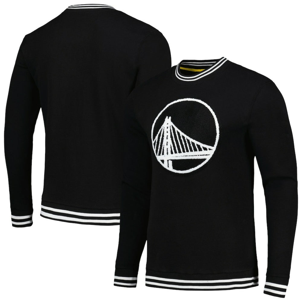 Black Golden State Warriors Stadium Essentials Club Level Pullover Sweatshirt sale | NBA