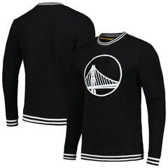 Black Golden State Warriors Stadium Essentials Club Level Pullover Sweatshirt sale | NBA