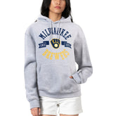 Milwaukee Brewers G-III 4Her by Carl Banks Women's City Graphic Pullover Hoodie - MLB Hoodies