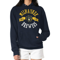 Milwaukee Brewers G-III 4Her by Carl Banks Women's City Graphic Pullover Hoodie - MLB Hoodies