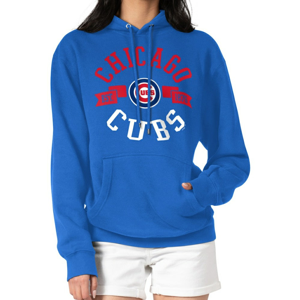 Chicago Cubs G-III 4Her by Carl Banks Women's City Graphic Pullover Hoodie - MLB Hoodies